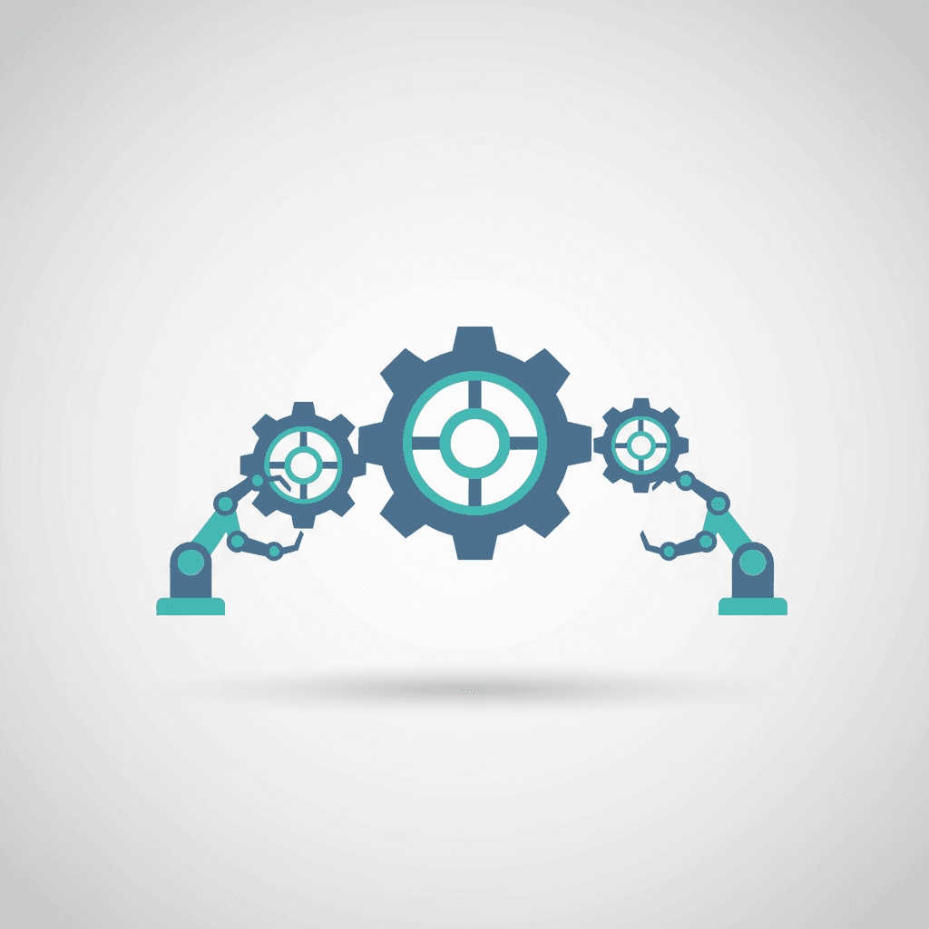 Automation gears and robotic arms