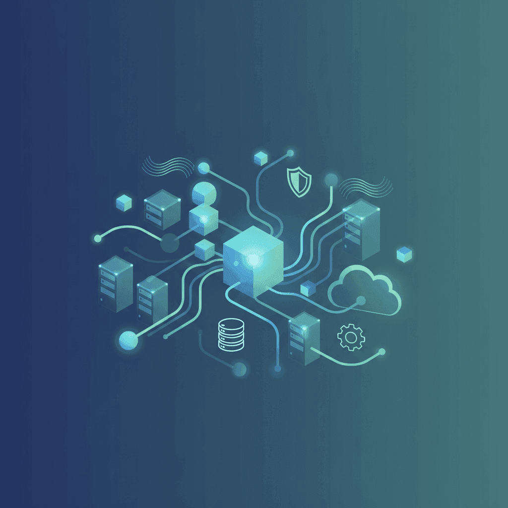 Enterprise AI infrastructure visual