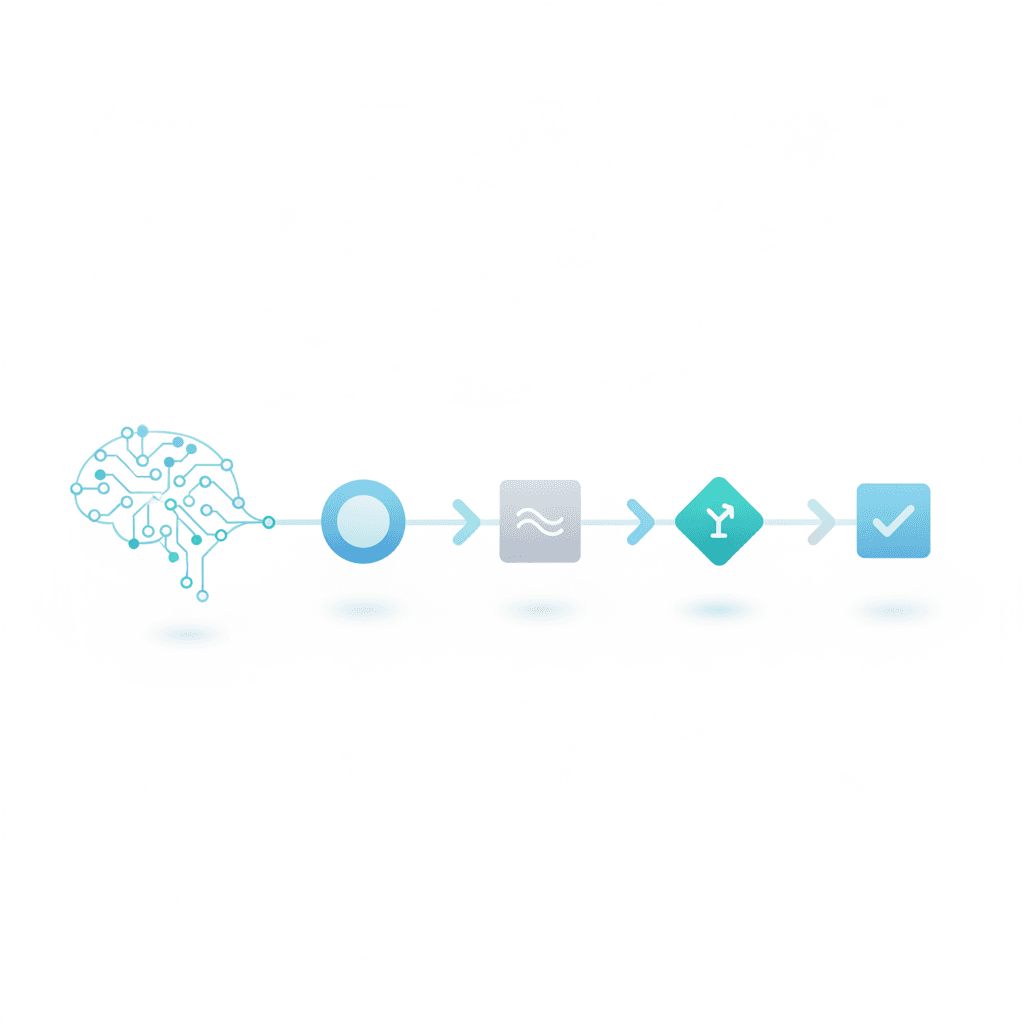 AI workflows visual