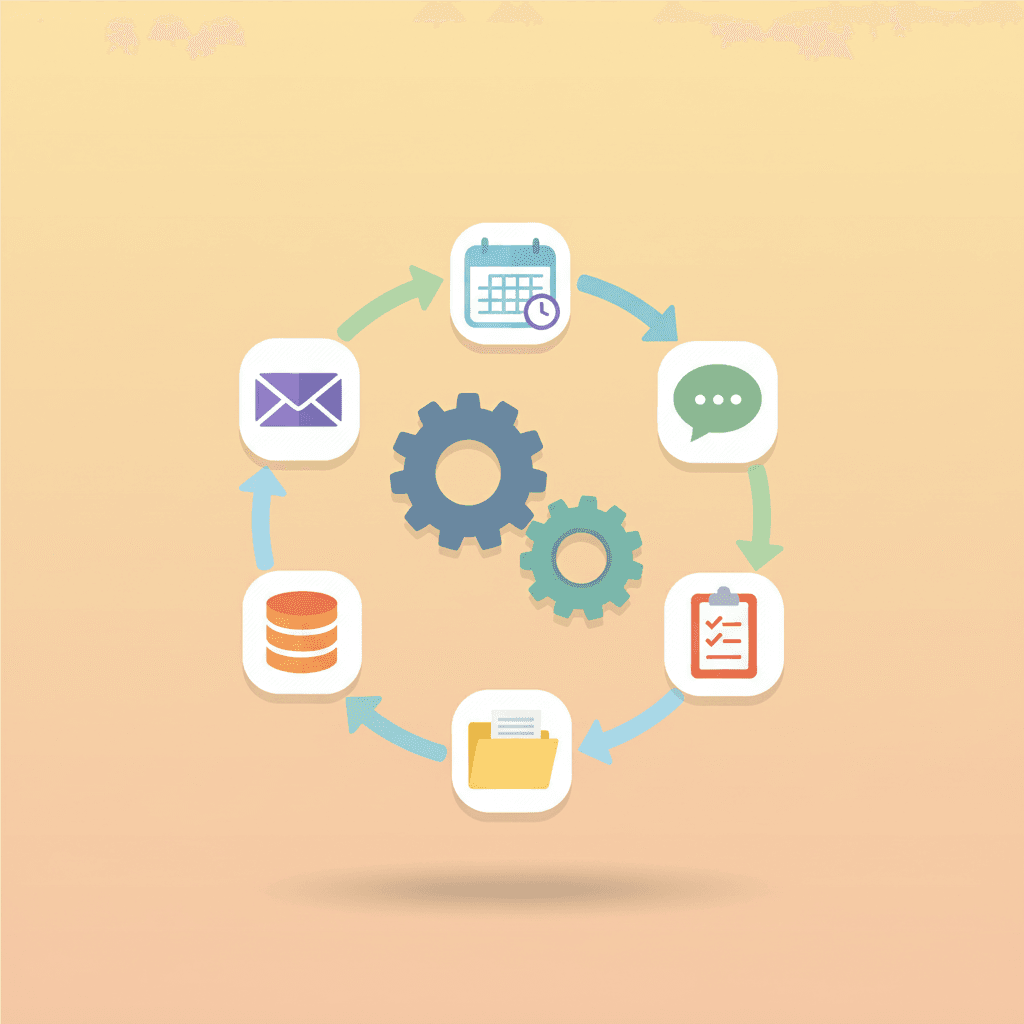 automation workflow illustration