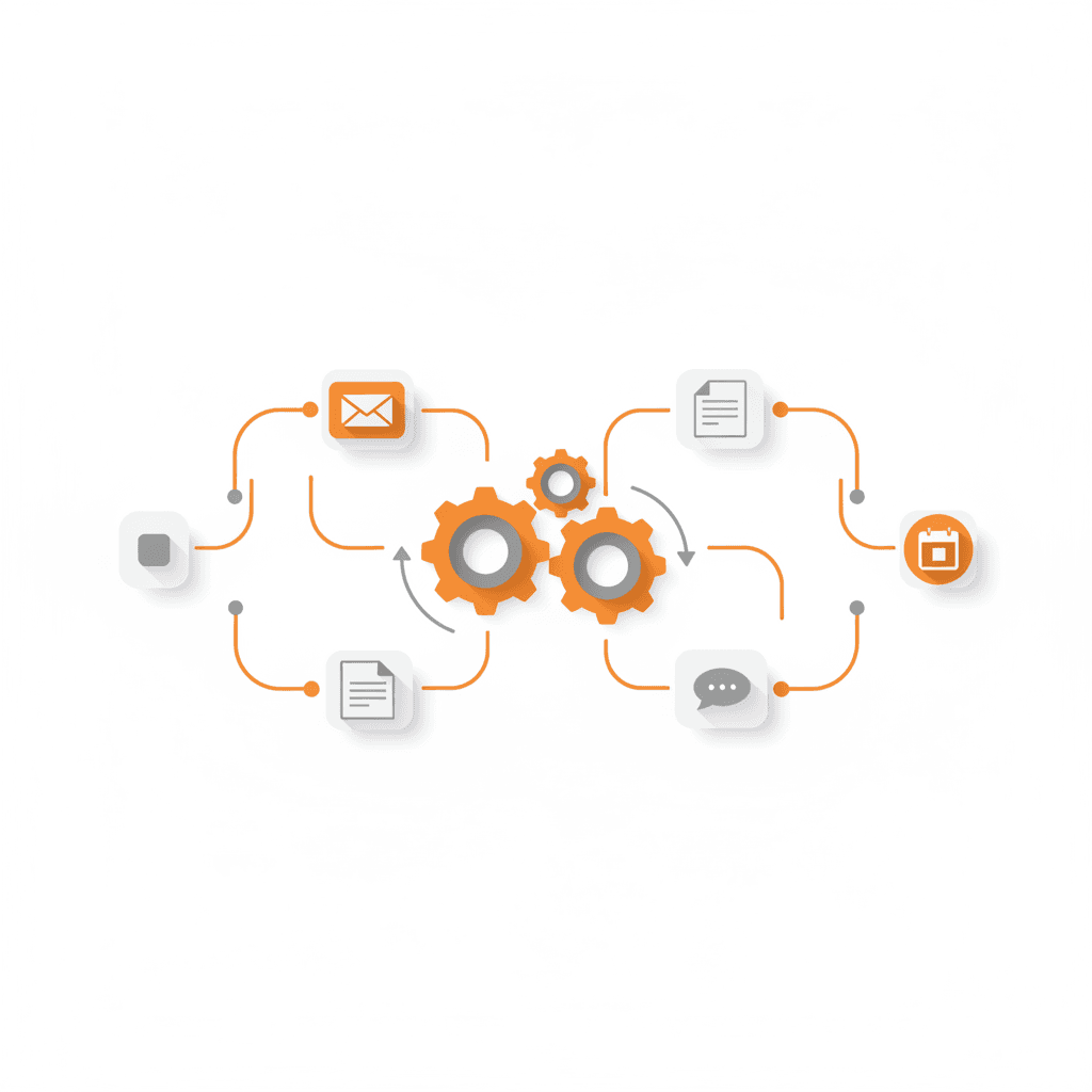 Zapier-Integrationen Konzeptbild