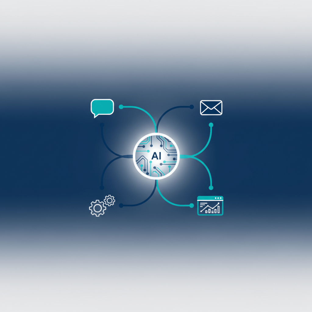AI integration concept illustration