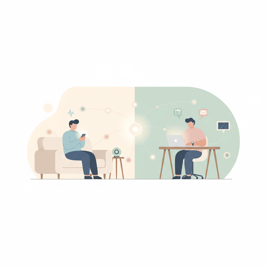 Ambient AI environment illustration
