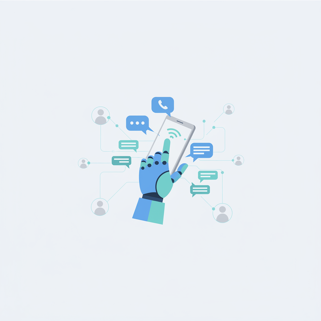AI communication illustration