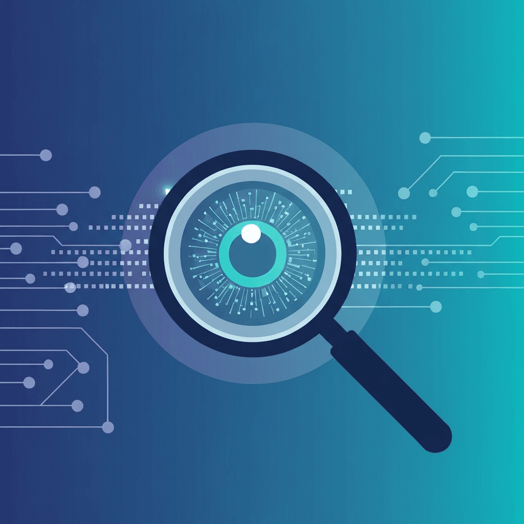 AI detection illustration