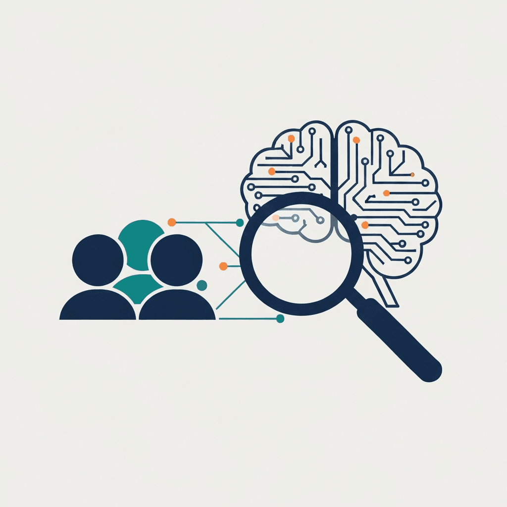 AI skills hiring illustration