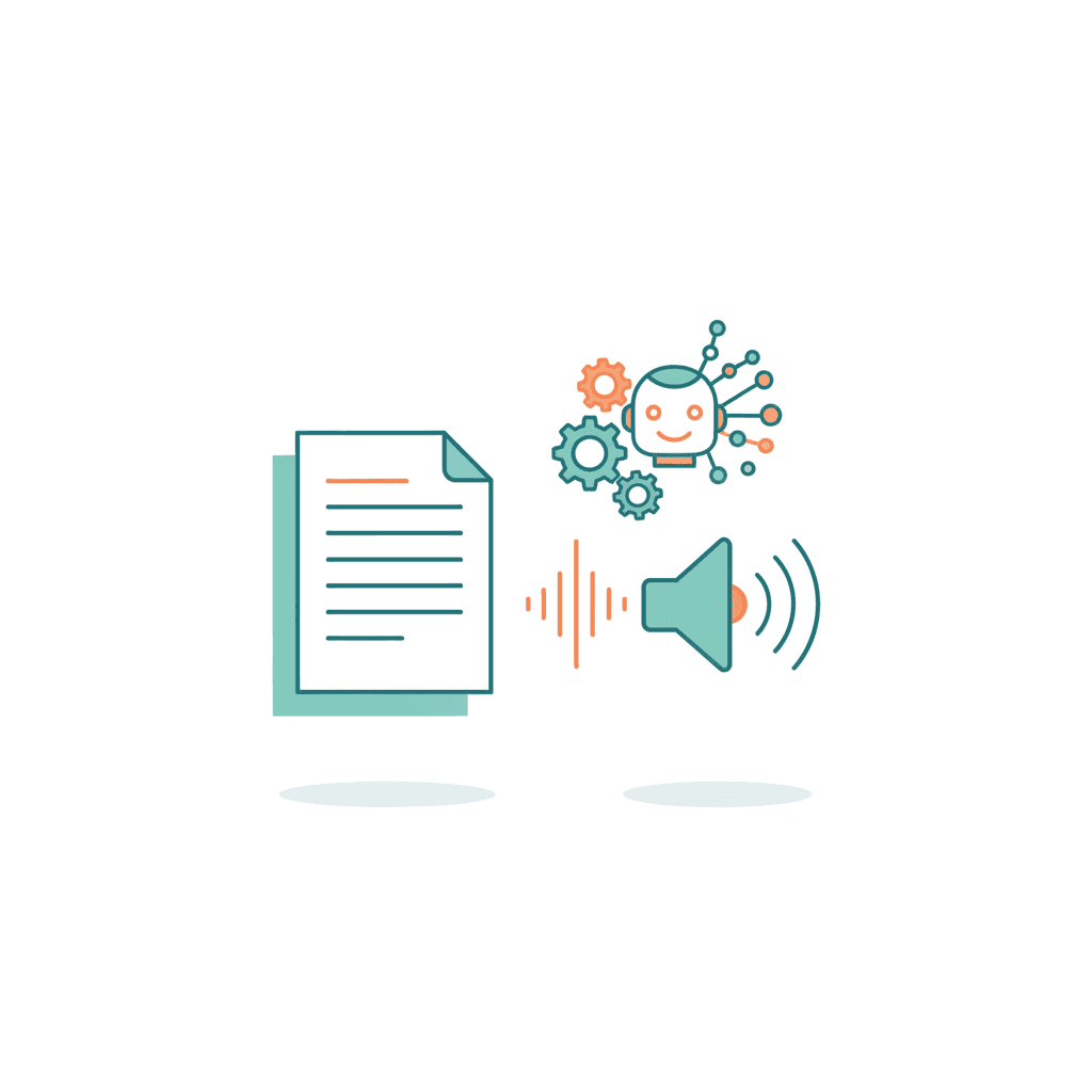 Transforming blog posts into audio formats